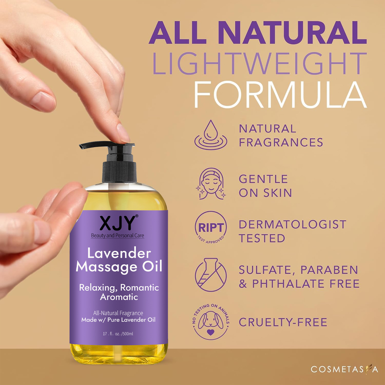 lavender massage oil