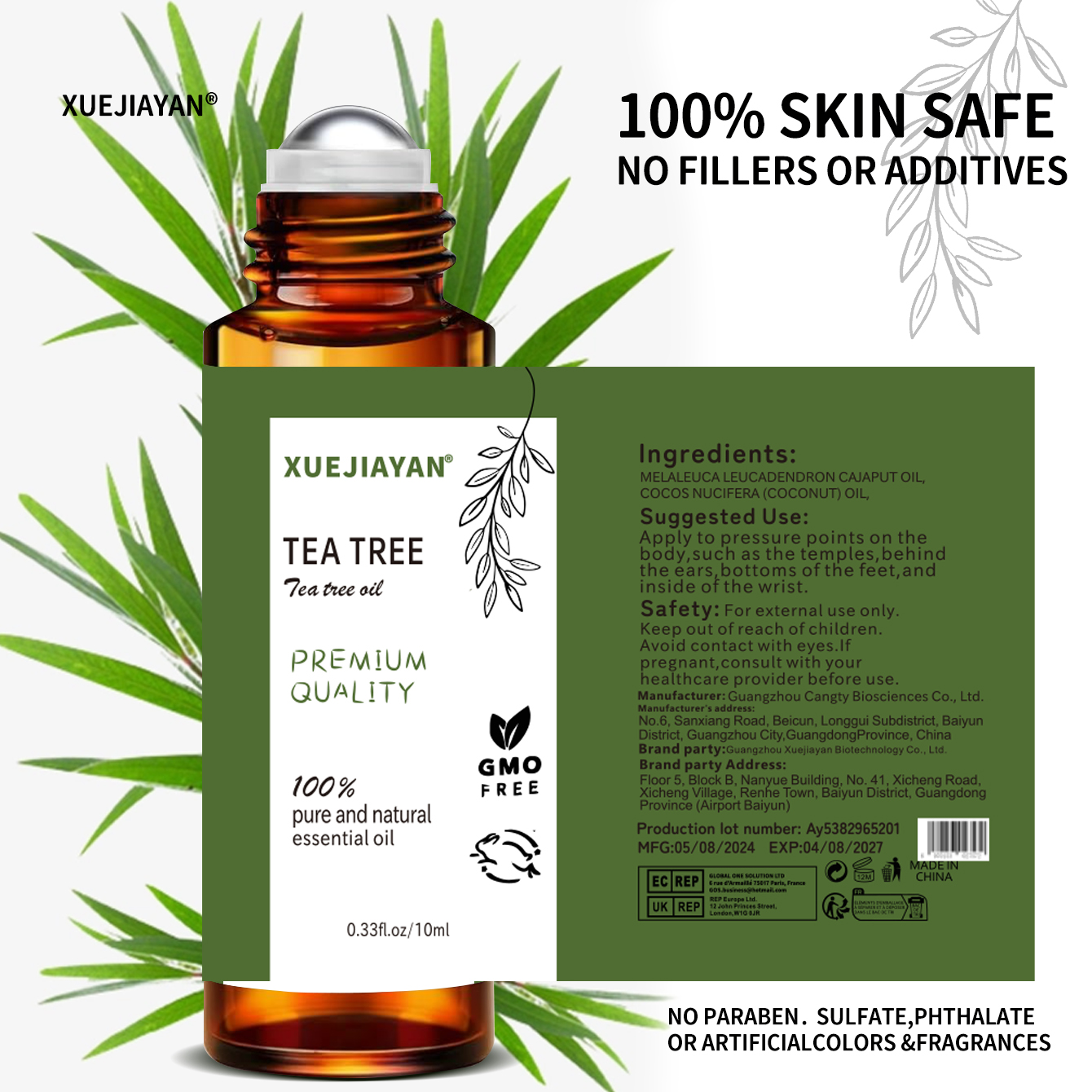 tea tree fragrance oil