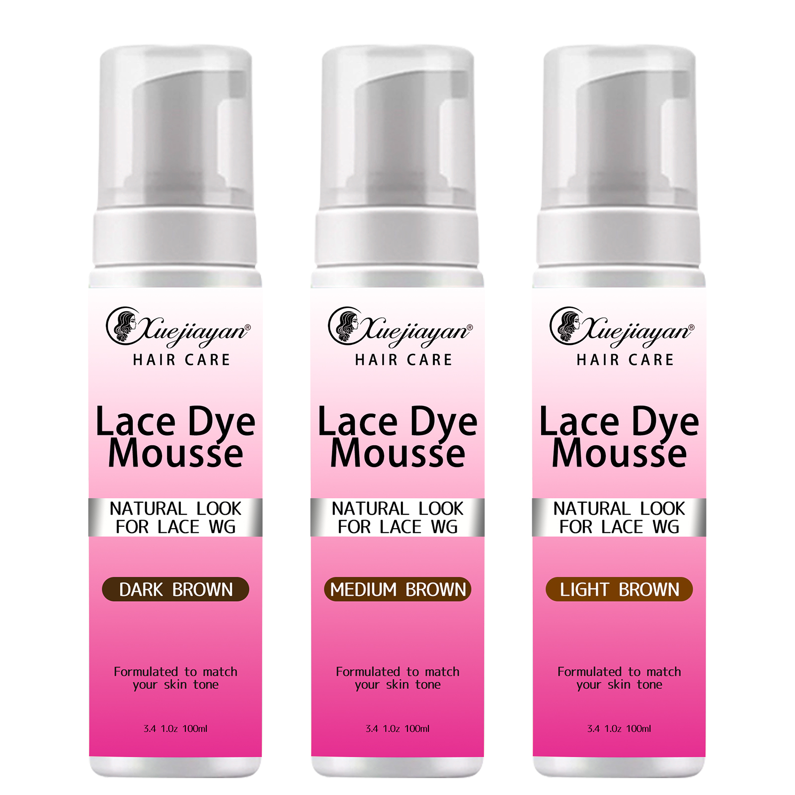 lace tint mousse natural type