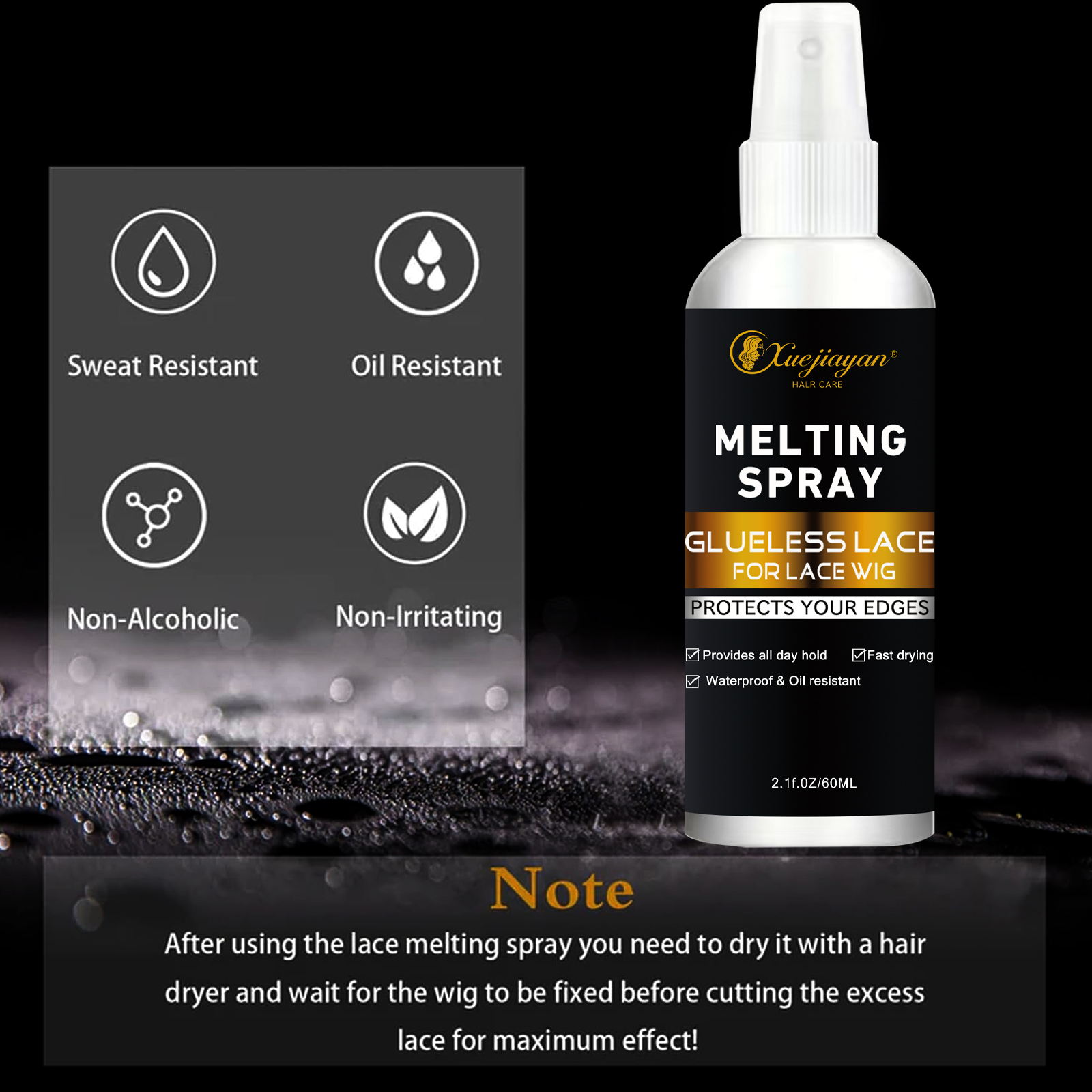 lace melt spray 60ml