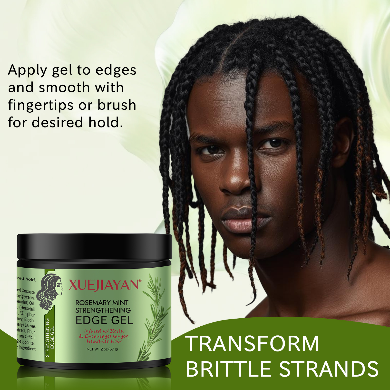 rosemary mint strengthening edge gel