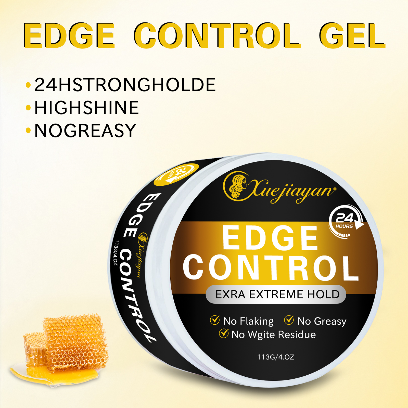 edge control gel blueberry scent