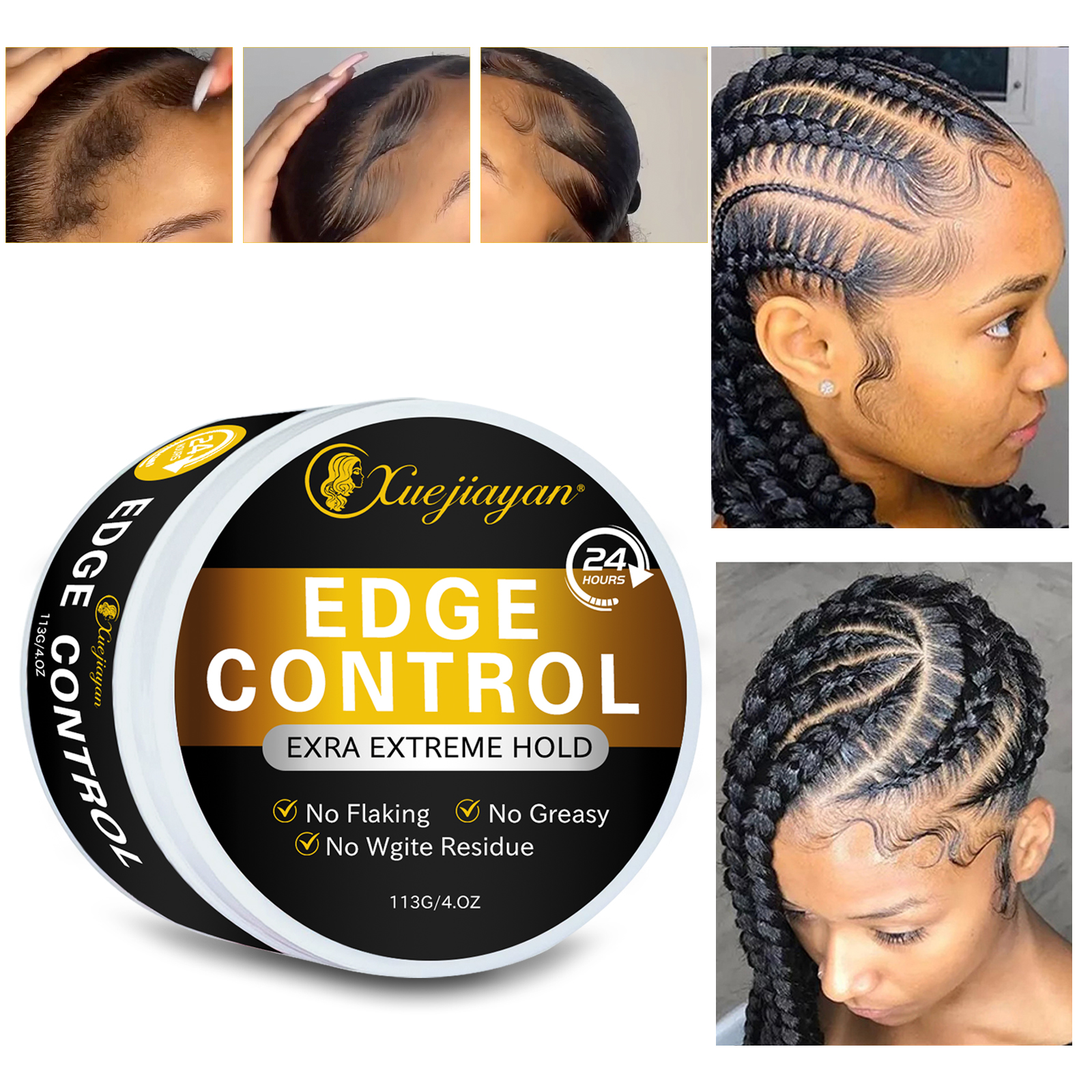 edge control gel blueberry scent