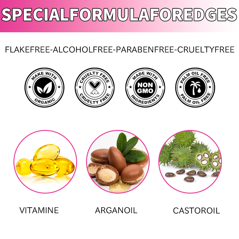 edge control gel strawberry flavor