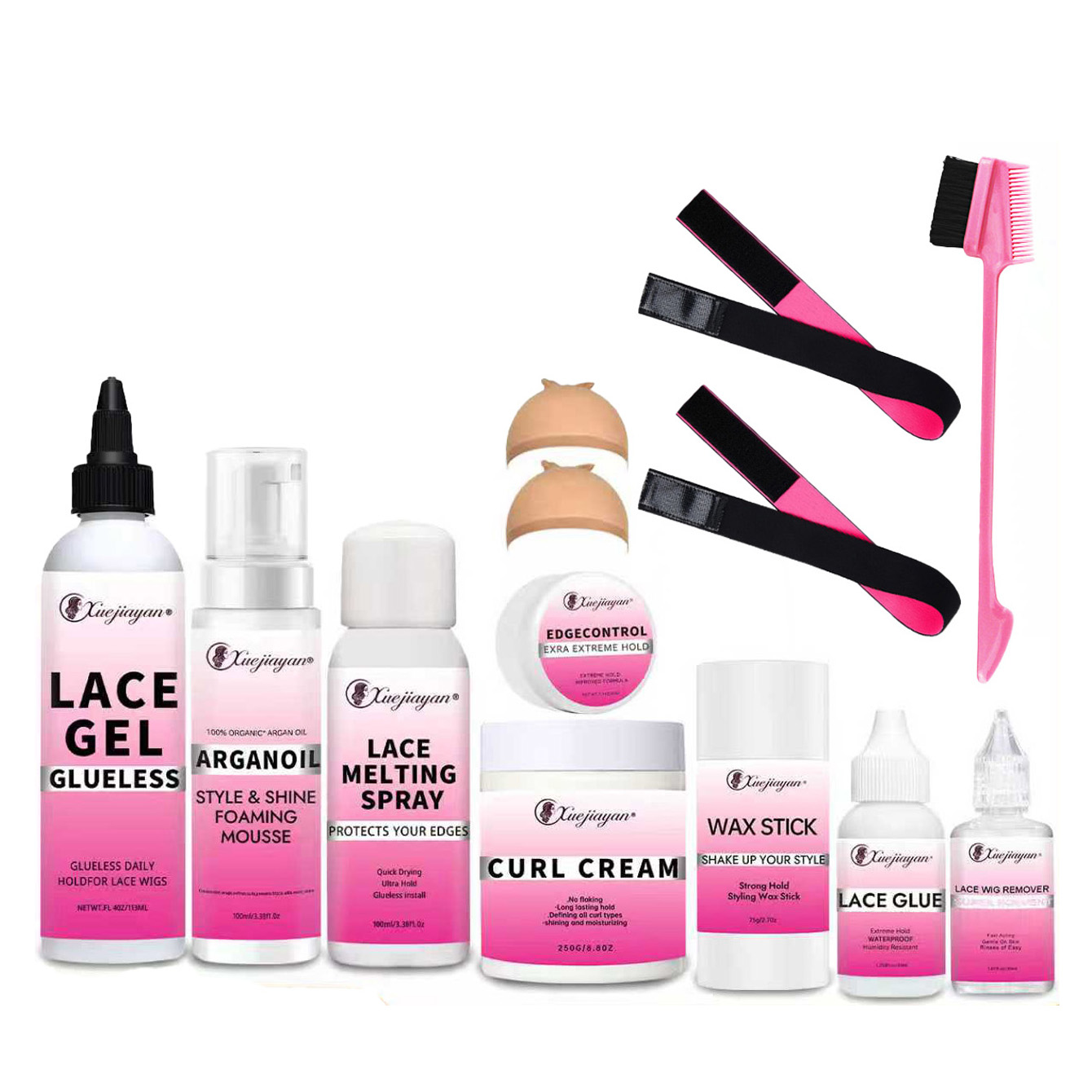 lace dyed mousse installation kit