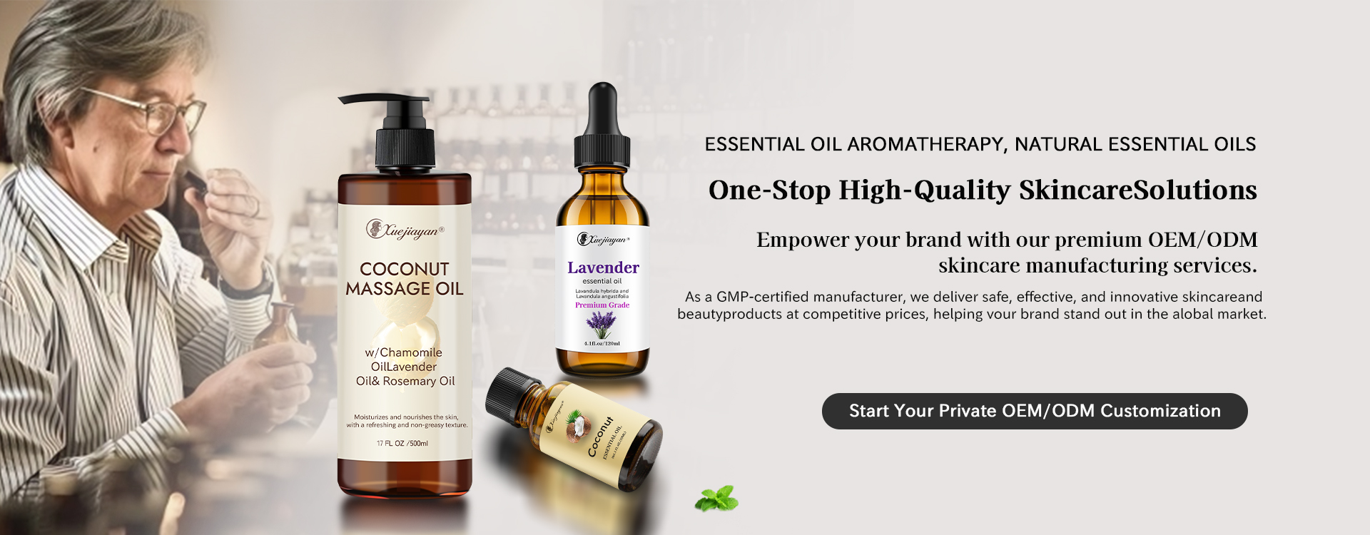 Aromatherapy oils,,massage oils OEM/ODM