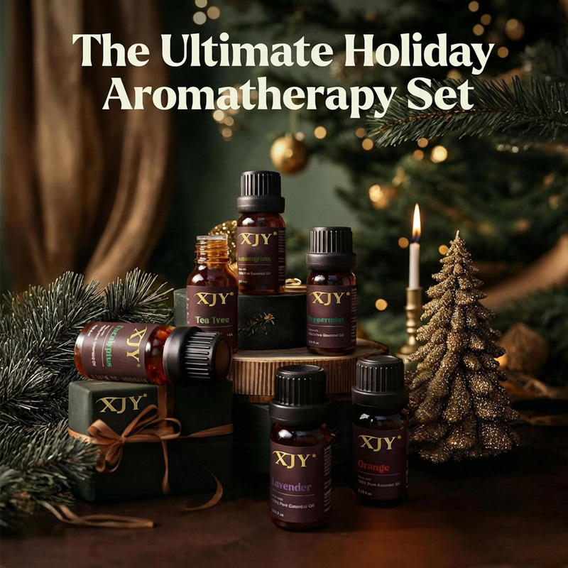 Home aromatherapy essential oil gift set