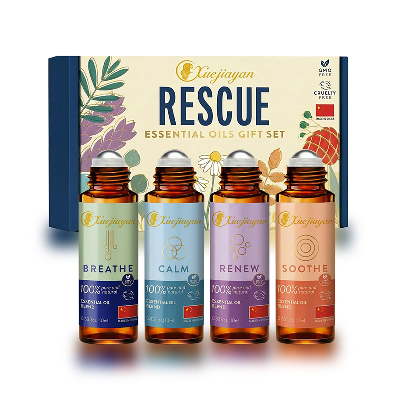 Aromatherapy essential oil roll-