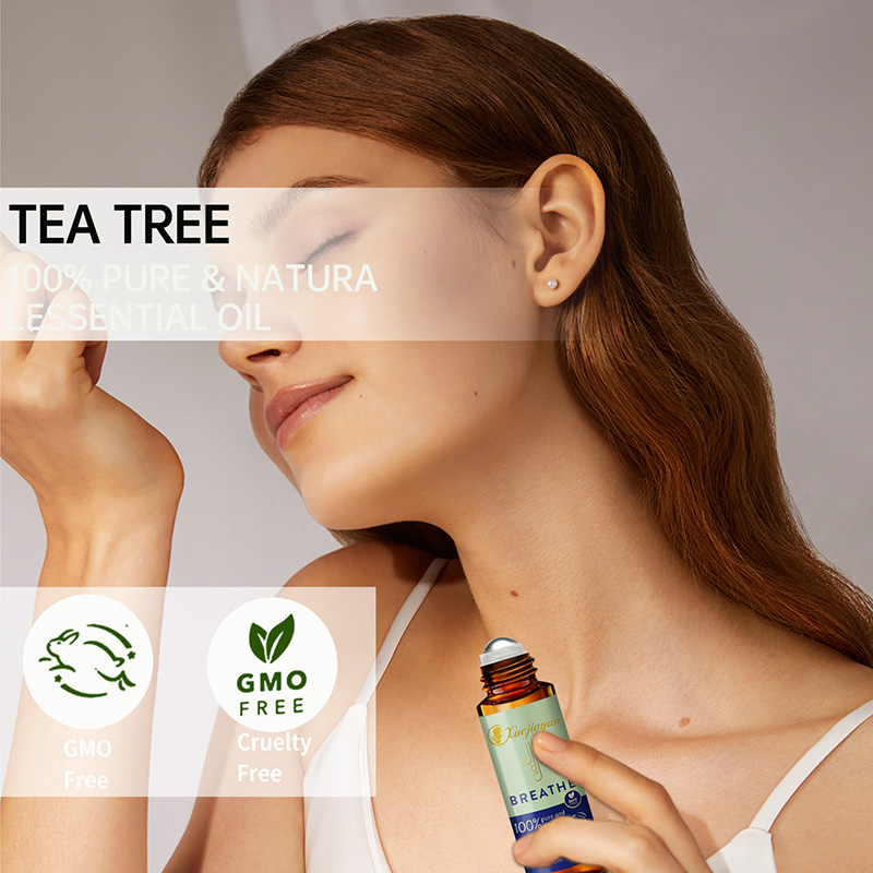 Aromatherapy essential oil roll-on set