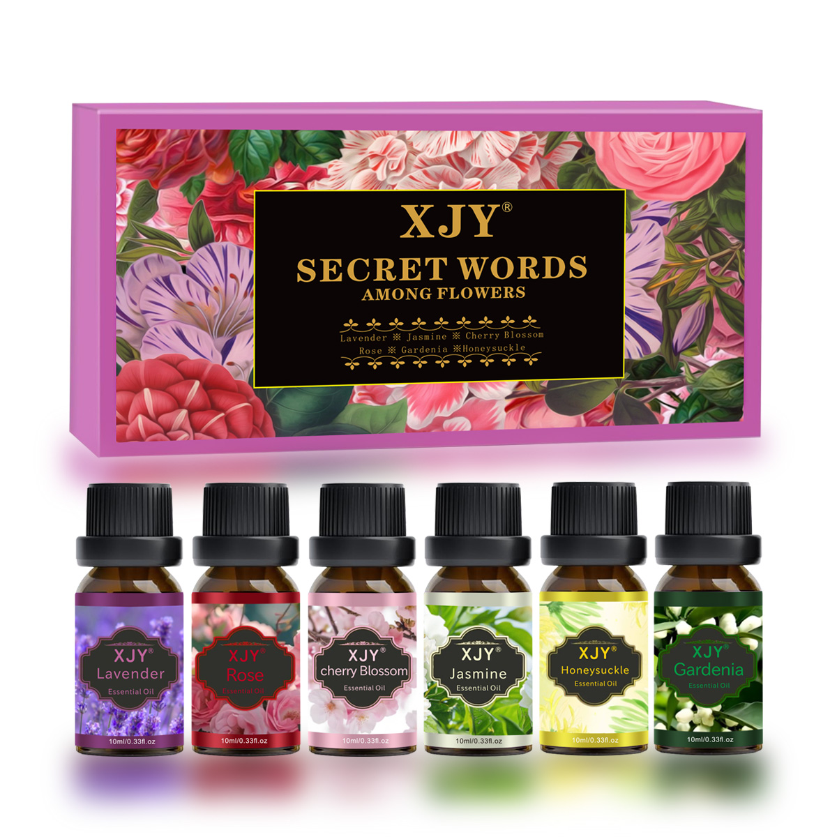 Floral Scented Essential Oil Set