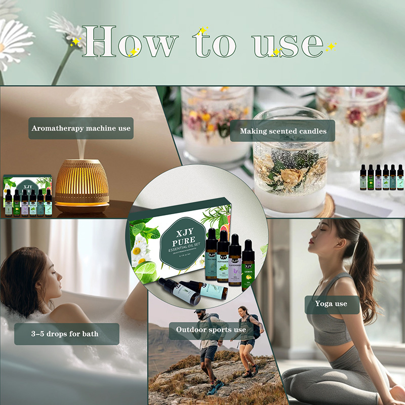 Fragrance essential oil set