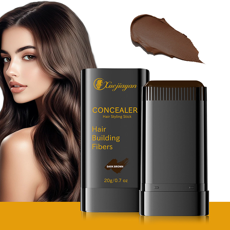 Temporary concealer for touch-up hair roots