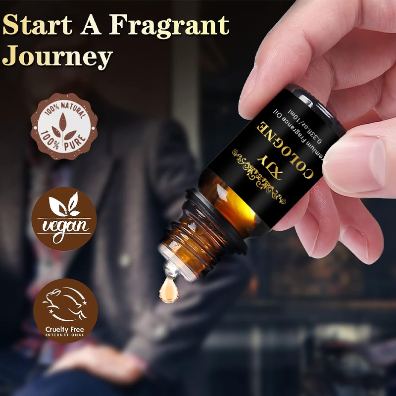 Men's aromatherapy essential oil gift set