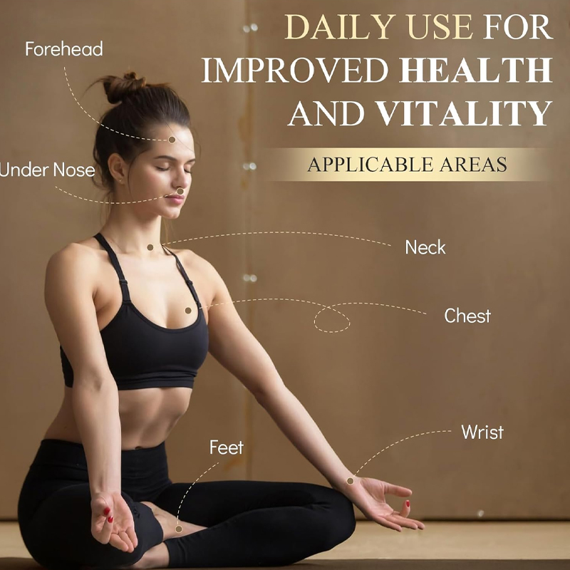 Aromatherapy essential oil roll-on gift box