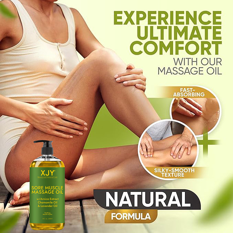 Arnica Sore Muscle Massage Oil